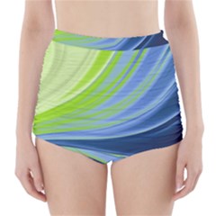 Colors High-waisted Bikini Bottoms by ValentinaDesign