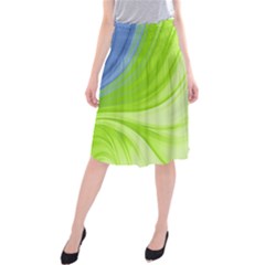 Colors Midi Beach Skirt by ValentinaDesign