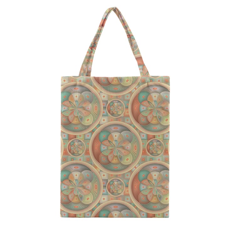 Complex Geometric Pattern Classic Tote Bag