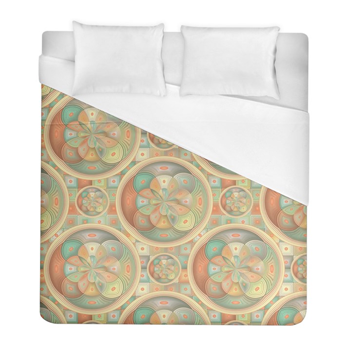 Complex Geometric Pattern Duvet Cover (Full/ Double Size)