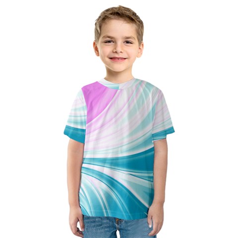 Colors Kids  Sport Mesh Tee by ValentinaDesign