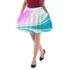 Colors A-line Pocket Skirt by ValentinaDesign