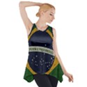 Vintage flag - Brasil Side Drop Tank Tunic View1