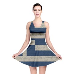 Vintage Flag - Greece Reversible Skater Dress