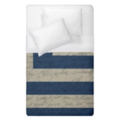 Vintage Flag - Greece Duvet Cover (single Size) by ValentinaDesign