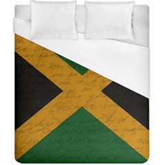 Vintage Flag - Jamaica Duvet Cover (california King Size) by ValentinaDesign