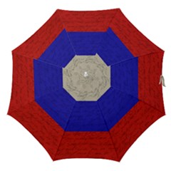 Vintage Flag - Russia Straight Umbrellas by ValentinaDesign