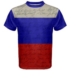 Vintage flag - Russia Men s Cotton Tee