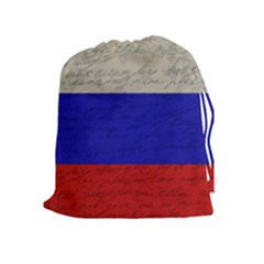 Vintage Flag - Russia Drawstring Pouches (extra Large) by ValentinaDesign