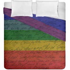 Vintage Flag - Pride Duvet Cover Double Side (king Size) by ValentinaDesign