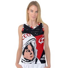 Valentina Tereshkova Women s Basketball Tank Top by Valentinaart