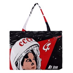 Valentina Tereshkova Medium Tote Bag by Valentinaart