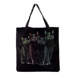 Cats Grocery Tote Bag by Valentinaart