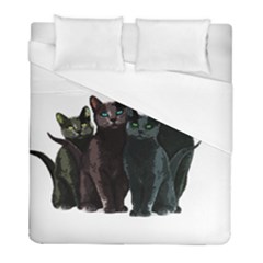 Cats Duvet Cover (full/ Double Size) by Valentinaart