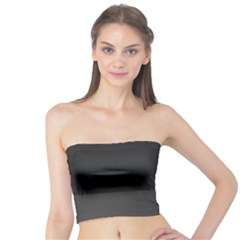 Gray And Black Thick Stripes Tube Top by digitaldivadesigns