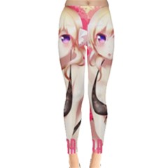 Blonde Hair Bikini Furry Girl Leggings  by Catifornia