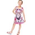 Blonde Hair Bikini Furry Girl Kids  Tunic Dress View1