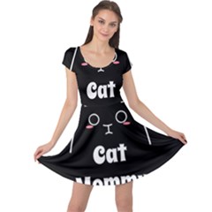 Love My Cat Mommy Cap Sleeve Dresses by Catifornia