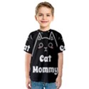 Love My Cat Mommy Kids  Sport Mesh Tee View1