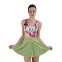 Blender Greenery Leaf Green Mini Skirt View1