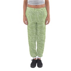 Blender Greenery Leaf Green Women s Jogger Sweatpants