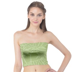 Blender Greenery Leaf Green Tube Top by Mariart