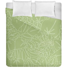 Blender Greenery Leaf Green Duvet Cover Double Side (california King Size) by Mariart