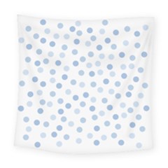 Bubble Balloon Circle Polka Blue Square Tapestry (large) by Mariart