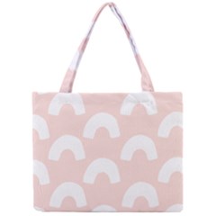 Donut Rainbows Beans Pink Mini Tote Bag by Mariart