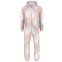 Donut Rainbows Beans Pink Hooded Jumpsuit (Men)  View1