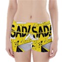 Have Meant  Tech Science Future Sad Yellow Street Boyleg Bikini Wrap Bottoms View1