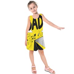 Have Meant  Tech Science Future Sad Yellow Street Kids  Sleeveless Dress by Mariart