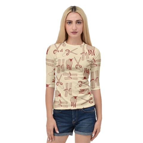 Sheep Goats Paper Scissors Quarter Sleeve Tee by Mariart