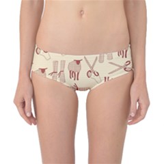 Sheep Goats Paper Scissors Classic Bikini Bottoms by Mariart