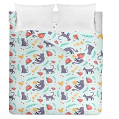 Redbubble Animals Cat Bird Flower Floral Leaf Fish Duvet Cover Double Side (queen Size)