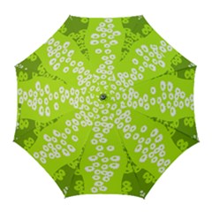 Sunflower Green Golf Umbrellas by Mariart