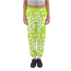 Sunflower Green Women s Jogger Sweatpants by Mariart