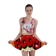 Boom Sale Orange Mini Skirt by Mariart