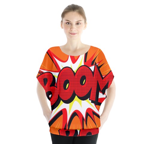 Boom Sale Orange Blouse by Mariart