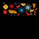 Worm Insect Bacteria Monster Flap Messenger Bag (L)  View1