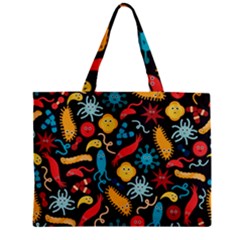 Worm Insect Bacteria Monster Zipper Mini Tote Bag by Mariart