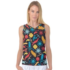 Worm Insect Bacteria Monster Women s Basketball Tank Top by Mariart