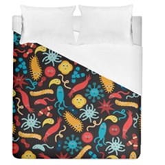 Worm Insect Bacteria Monster Duvet Cover (queen Size)