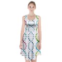 Genetic Dna Blood Flow Cells Racerback Midi Dress View1