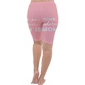 Home Love Mom Sexy Pink Cropped Leggings  View4