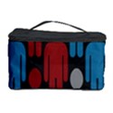 Human Man People Red Blue Grey Black Cosmetic Storage Case View1