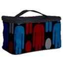 Human Man People Red Blue Grey Black Cosmetic Storage Case View2