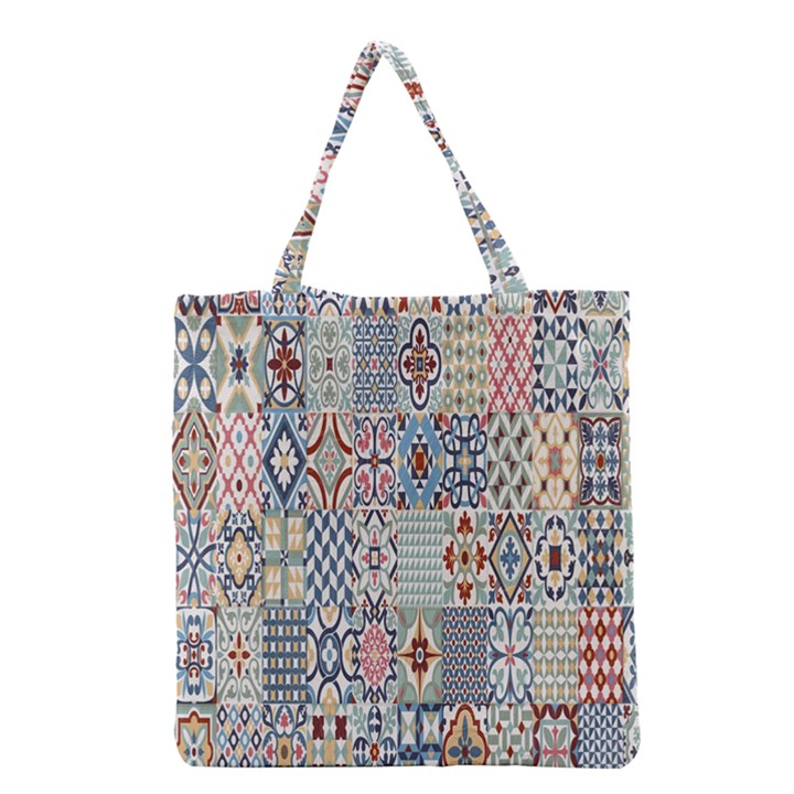 Deco Heritage Mix Grocery Tote Bag