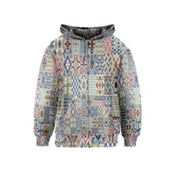 Deco Heritage Mix Kids  Zipper Hoodie by Mariart