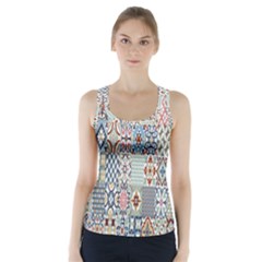 Deco Heritage Mix Racer Back Sports Top